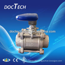 4 inch Stainless Steel 3-PC Ball Valve